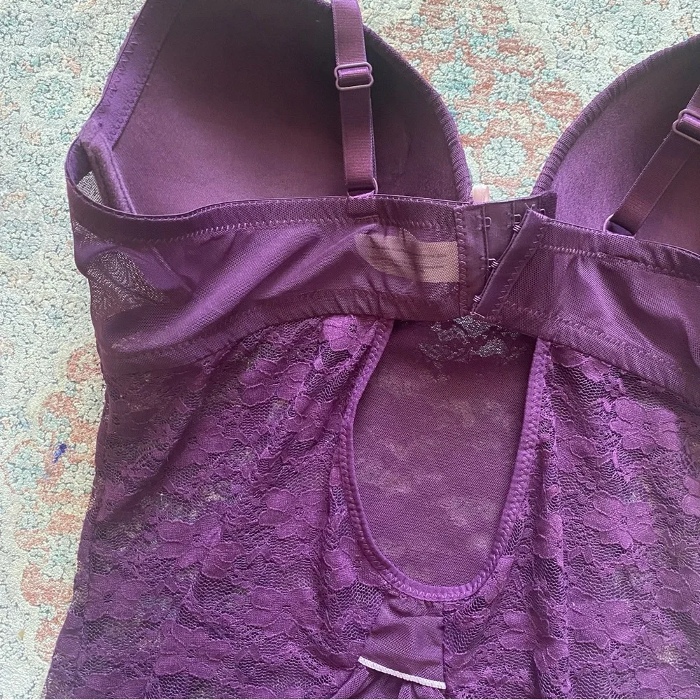 •Jessica Simpson lace babydoll chemise• Size 2X - Picture 4 of 9
